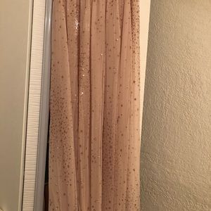 NWT Victoria Secret Rose Gold Tulle Mesh Skirt